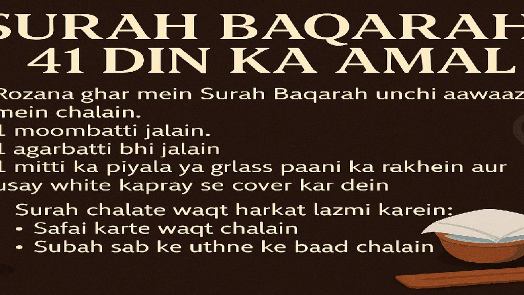 Surah Baqarah 41 Din Amal
