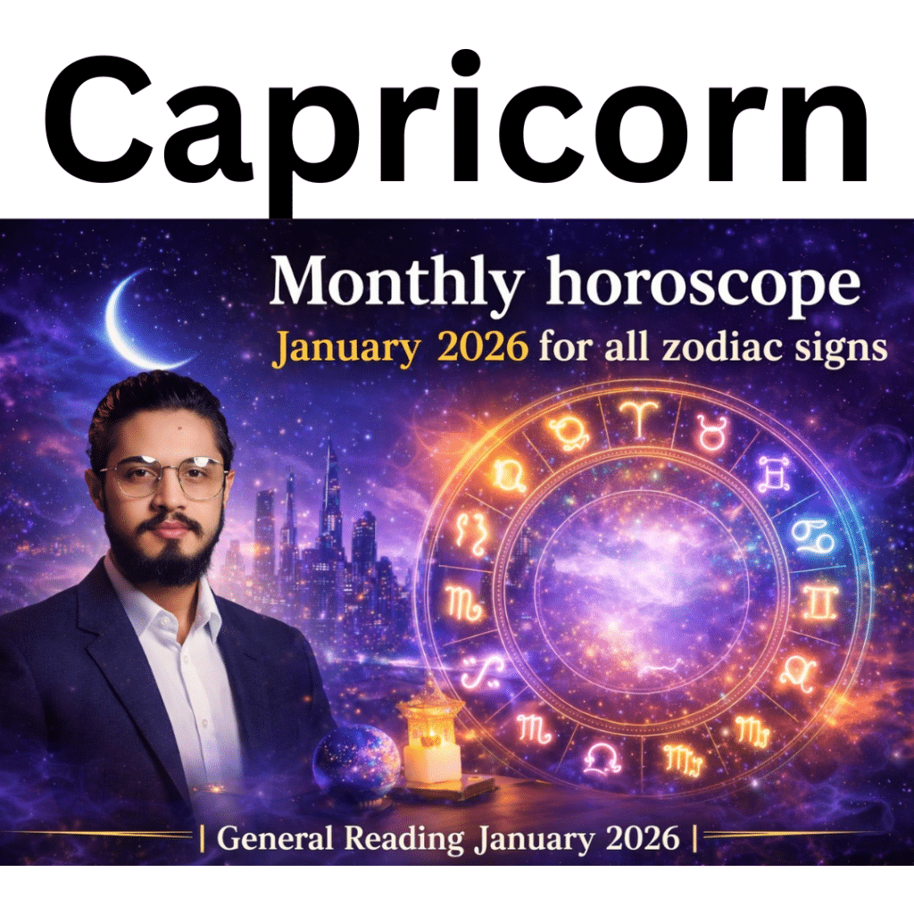 Capricorn January 2026 Horoscope