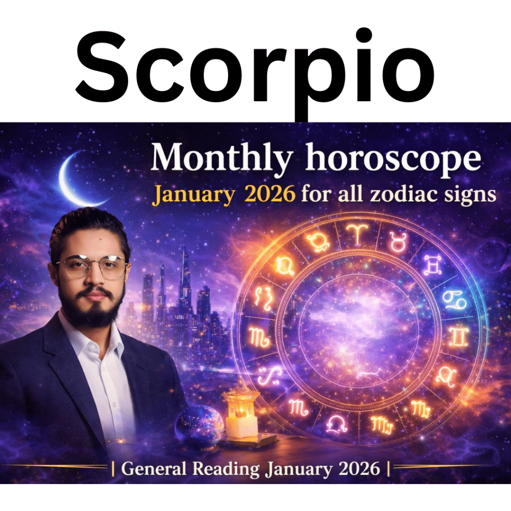 Scorpio January 2026 Horoscope